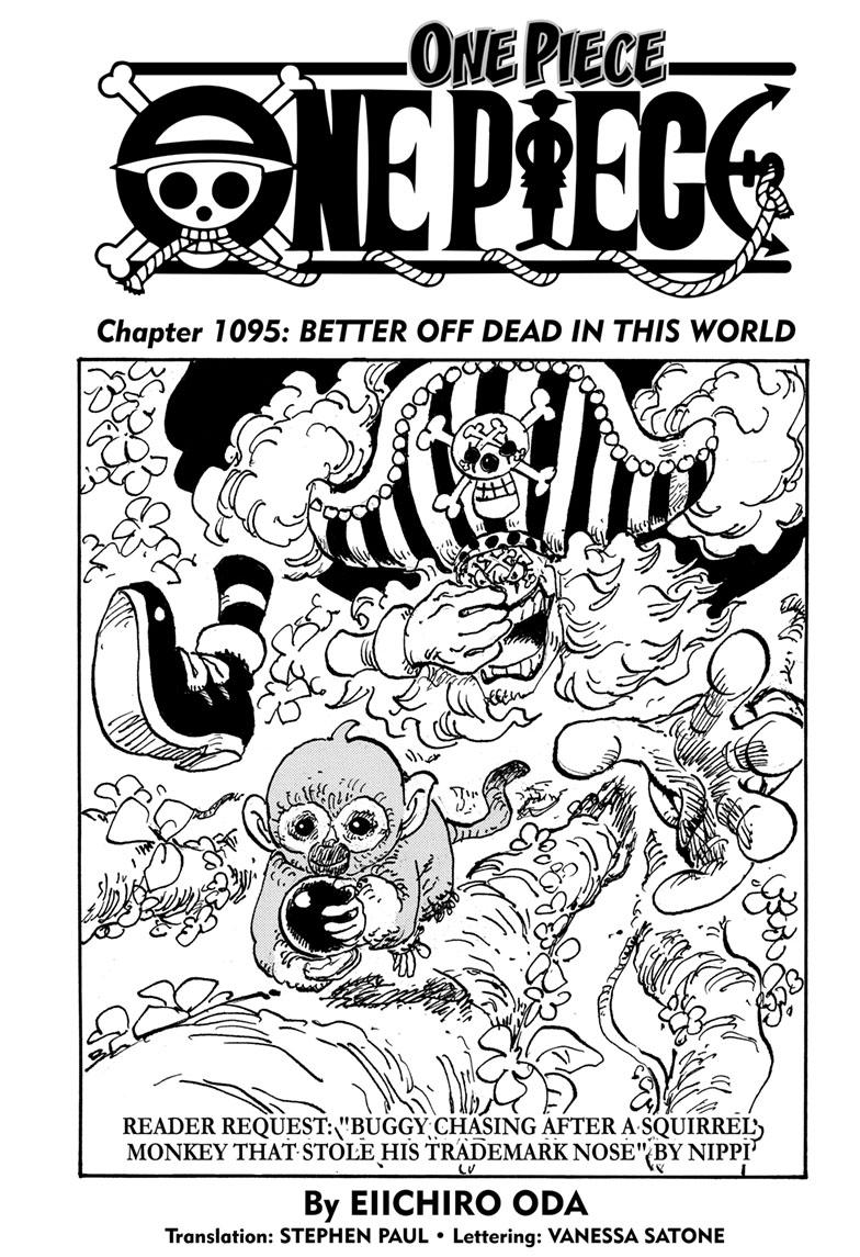 One Piece, Chapter 1095 image 01