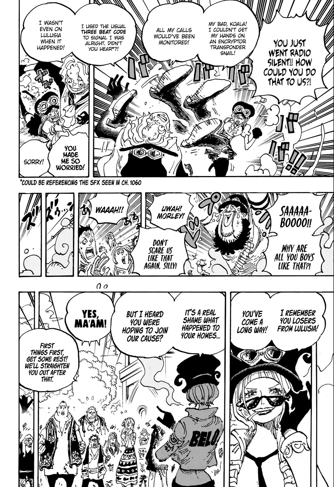 One piece, Chapter 1082 image 14