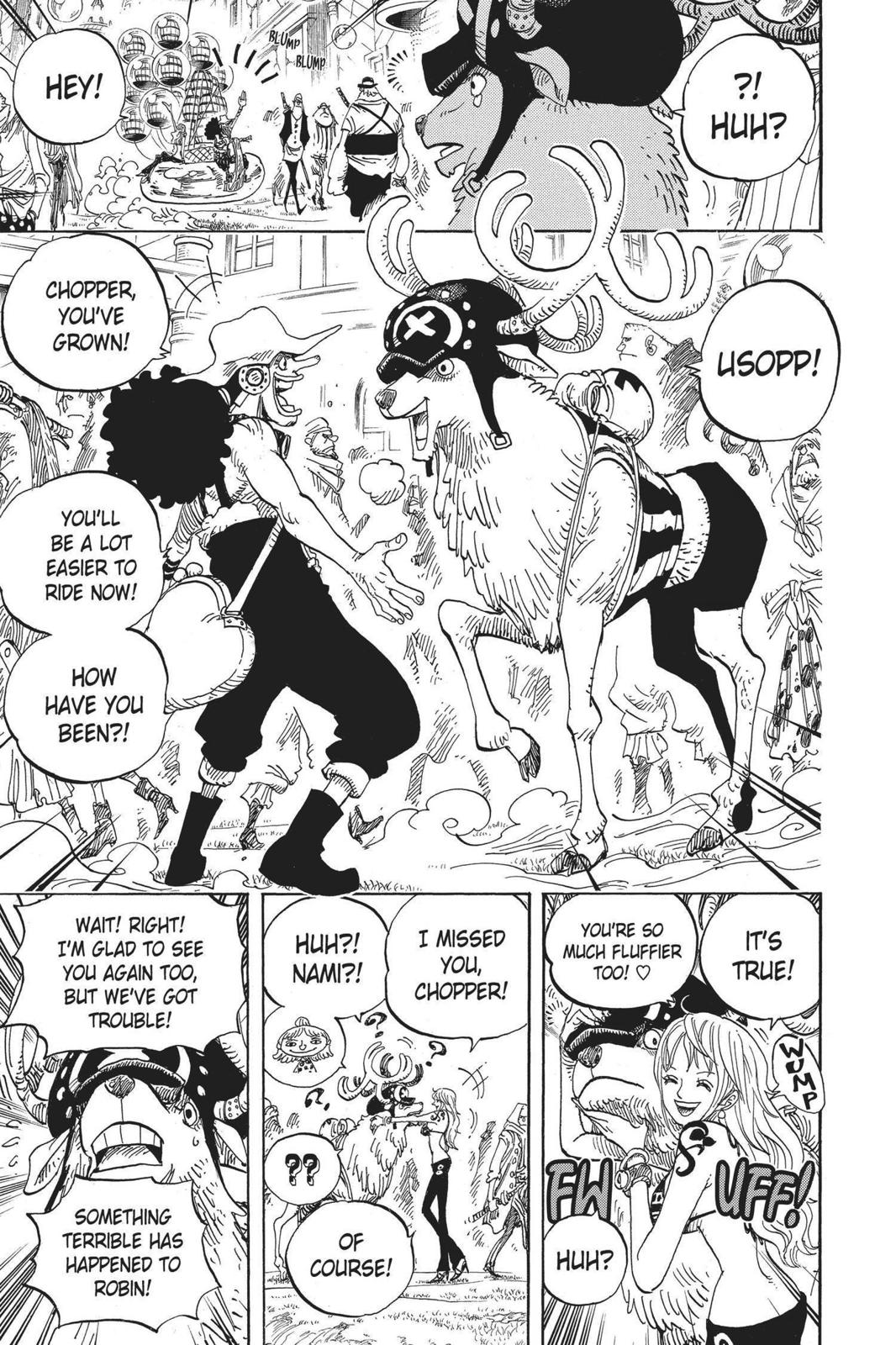 One Piece, Chapter 600 image 03