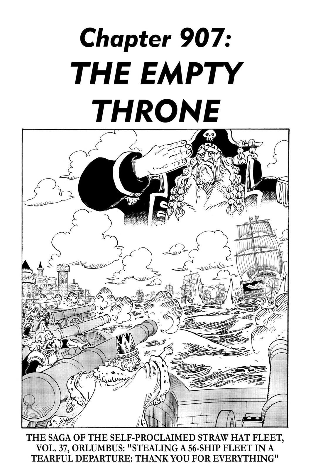 One Piece, Chapter 907 image 01