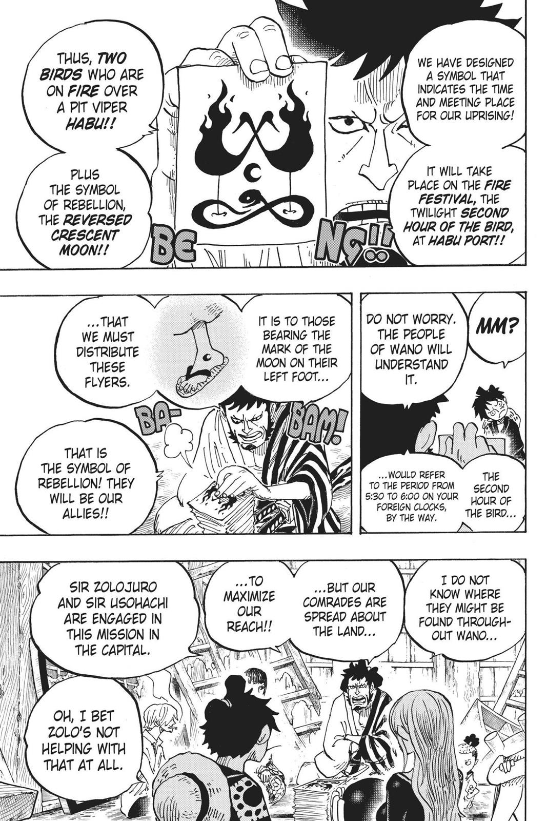 One Piece, Chapter 921 image 05